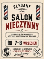 Strzyżenie włosów krótkich (maszynka + nożyczki)